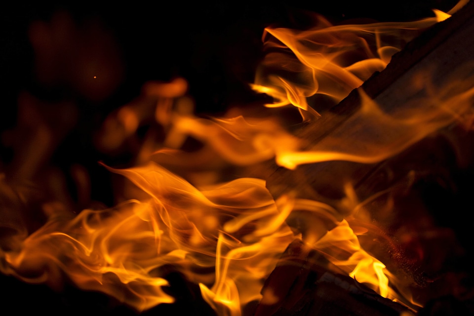 Darkness fire torch