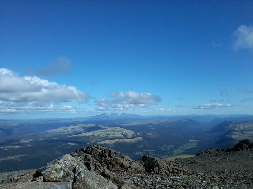 Big Rocks blue sky cloud
