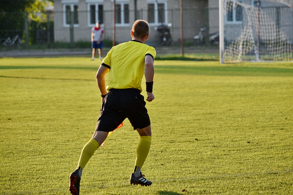 Football judge sport