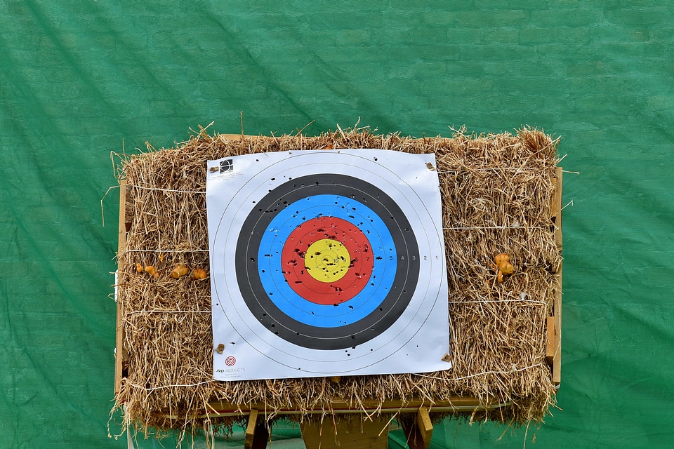 Archery practice sport