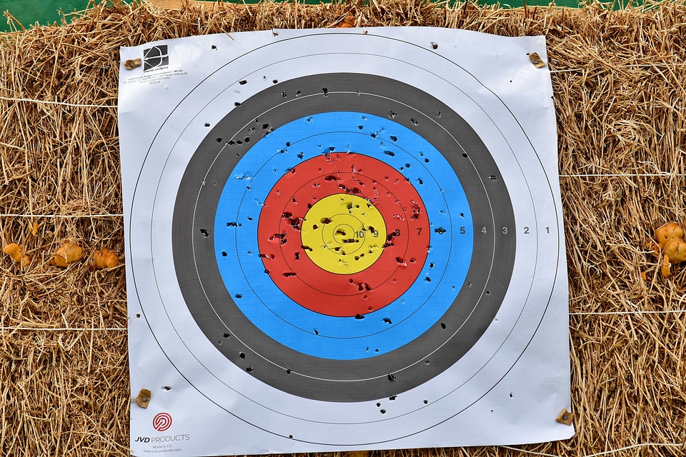 Achievement archery colorful