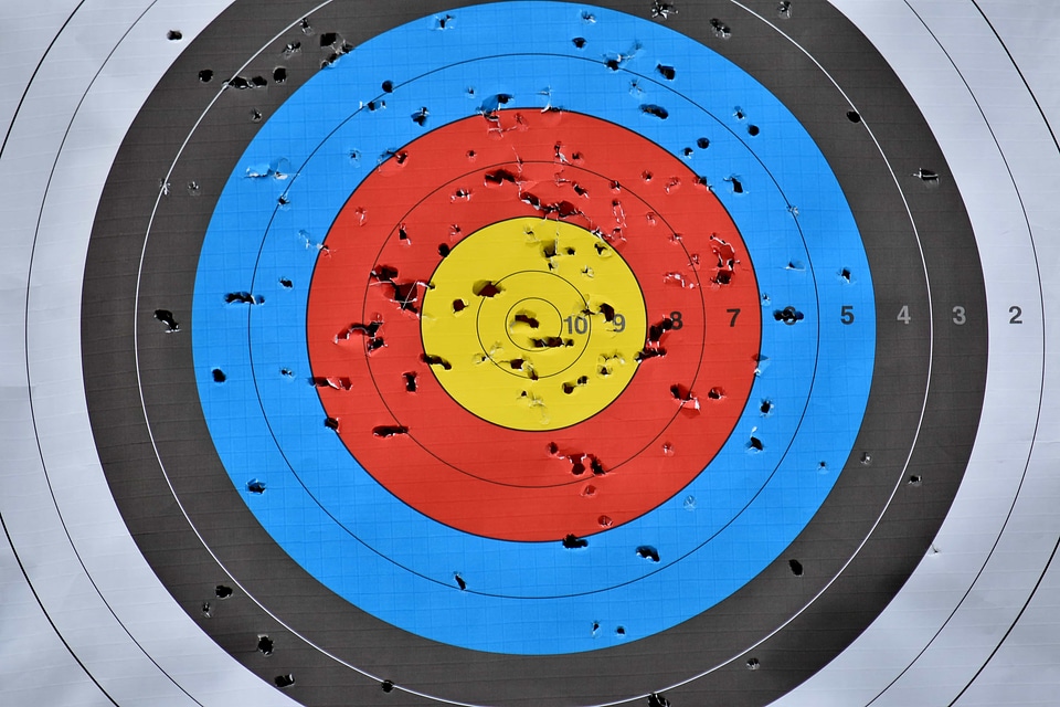 Center circle target