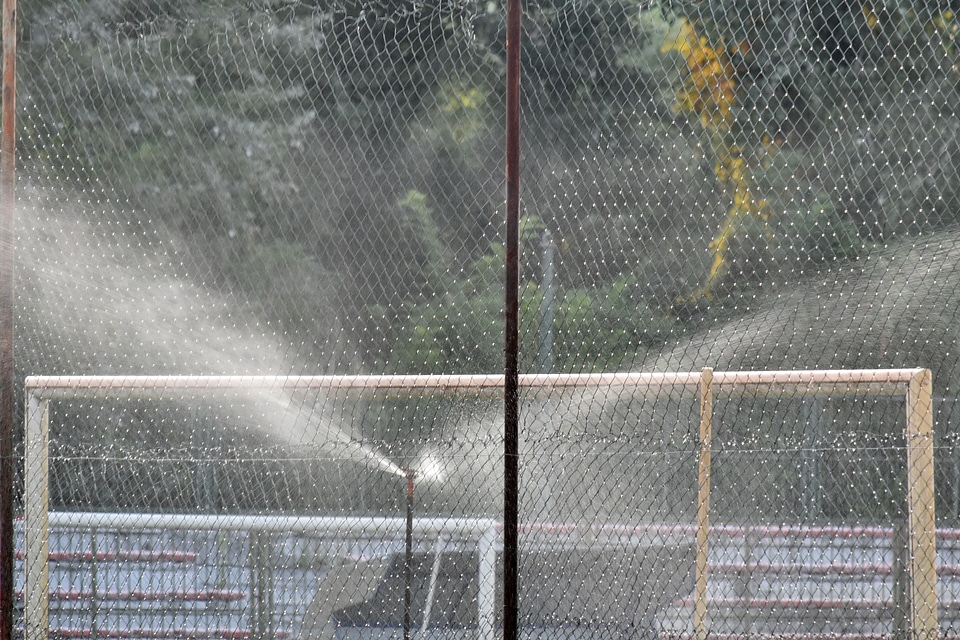 Field football irrigation