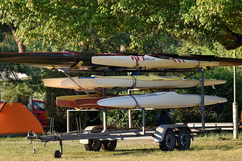 Canoe park transport