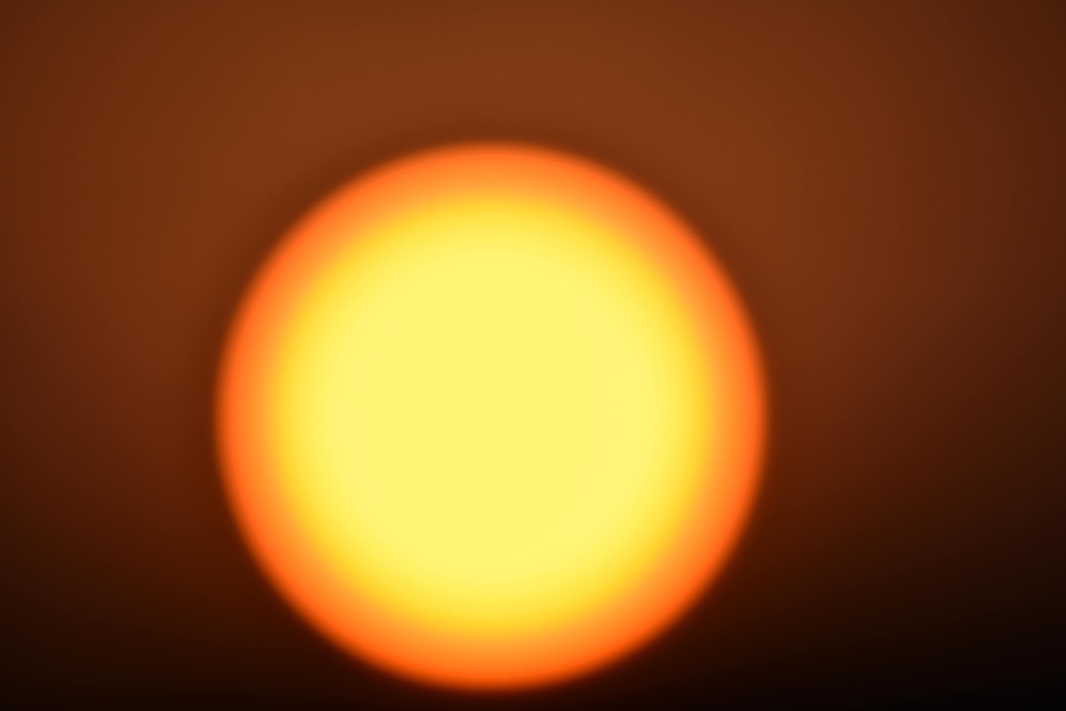 Blurred illumination heat