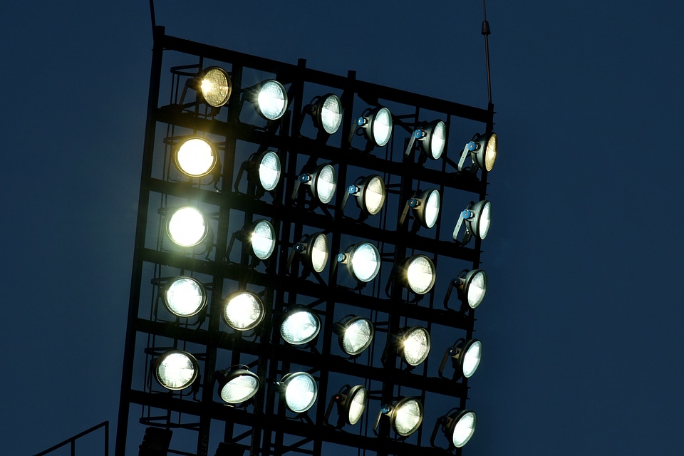 Darkness electricity reflector photo