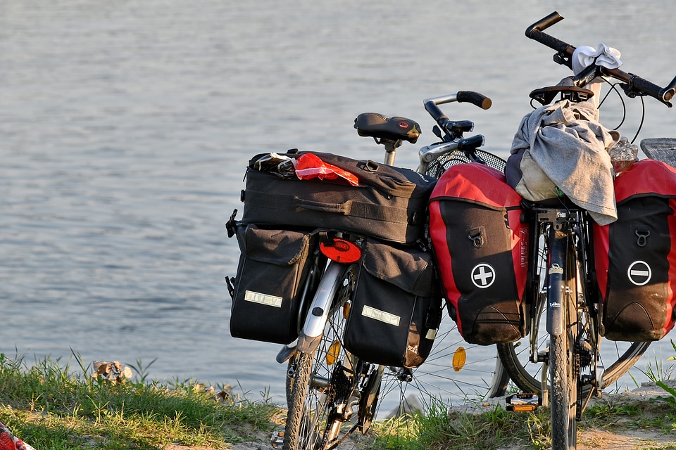 Bicycle landscape pair