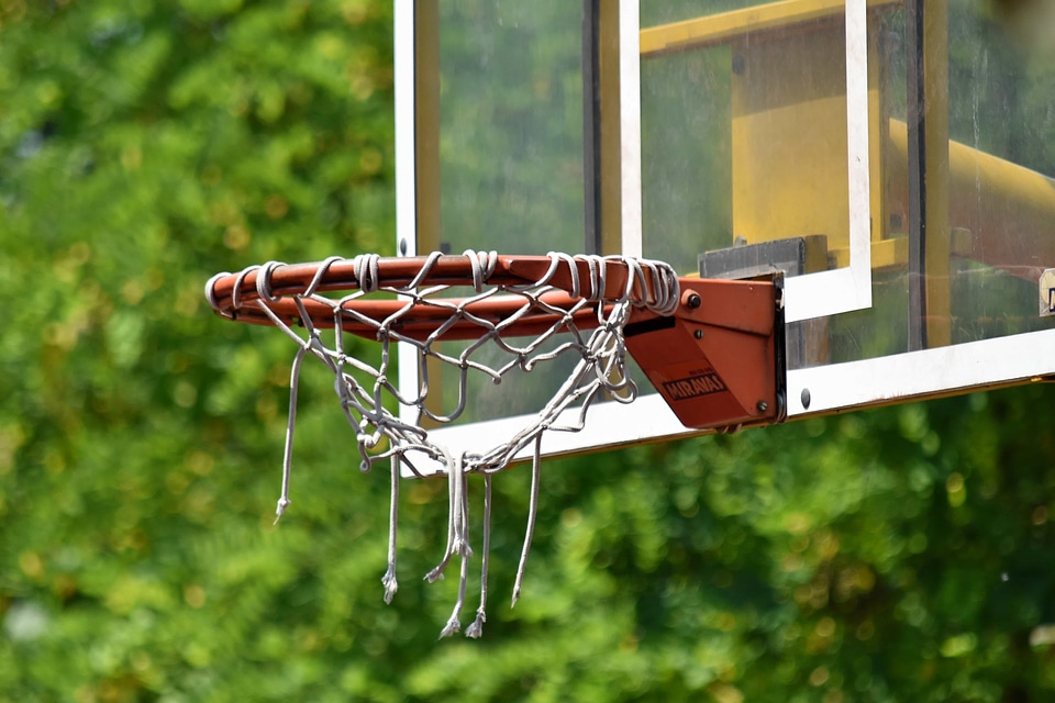 Basketball Court network outdoors