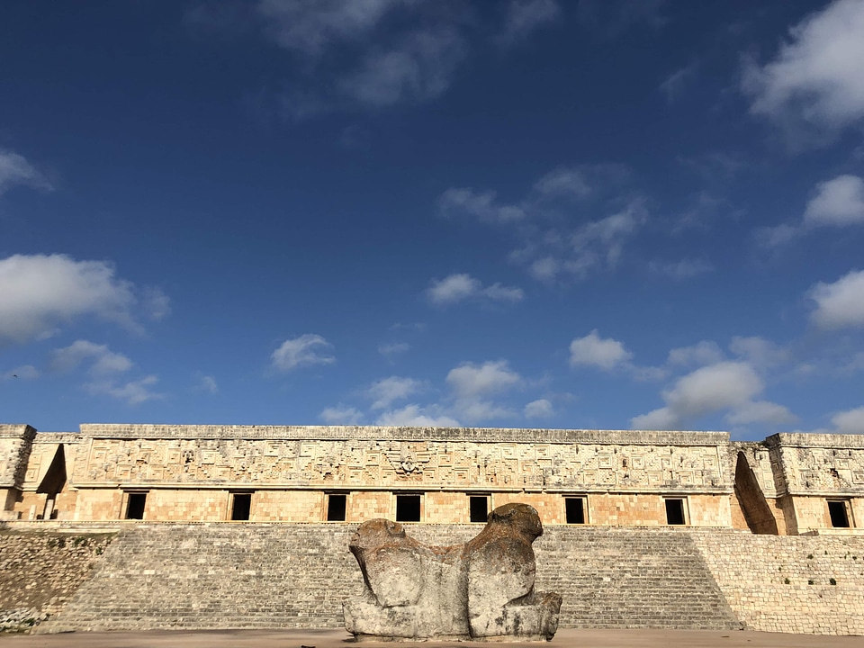 Archaeology medieval patio