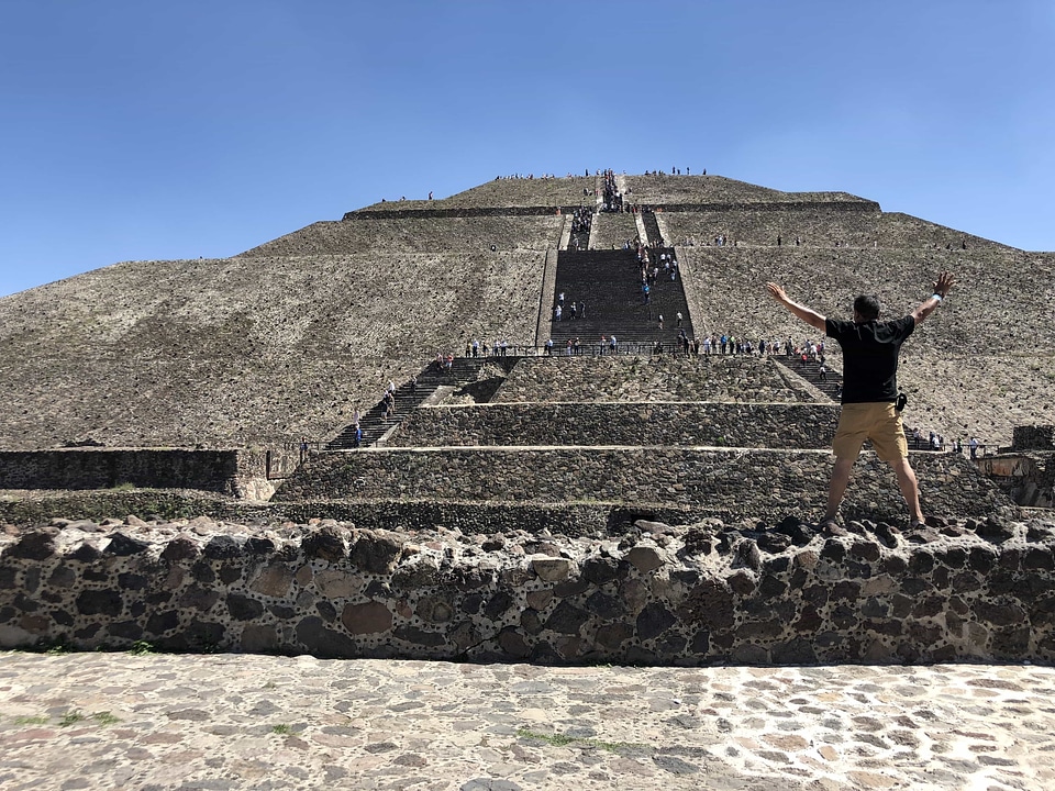 Blue Sky pyramid roof