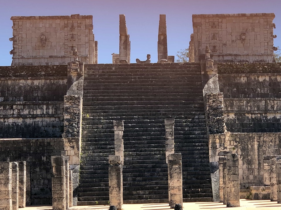Archeology heritage pyramid