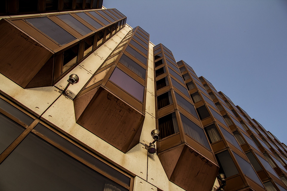 Urban exterior facade