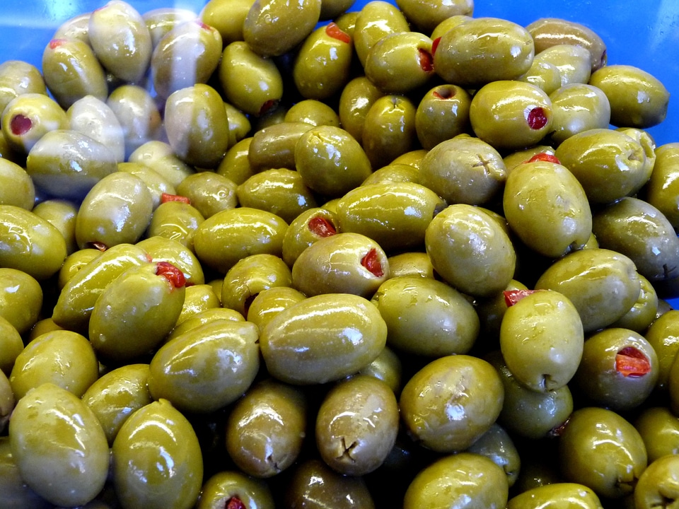 Cuisine organic olive