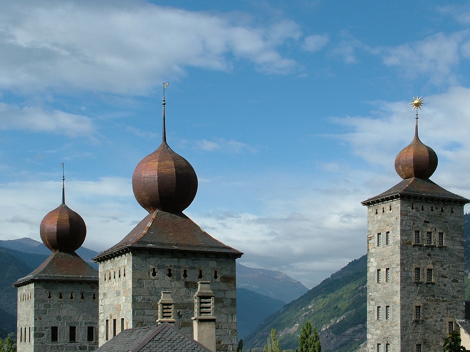 Stockalper castle switzerland valais