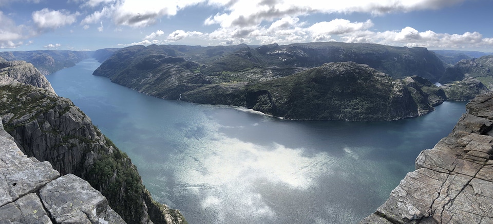 Hilltop panoramic river