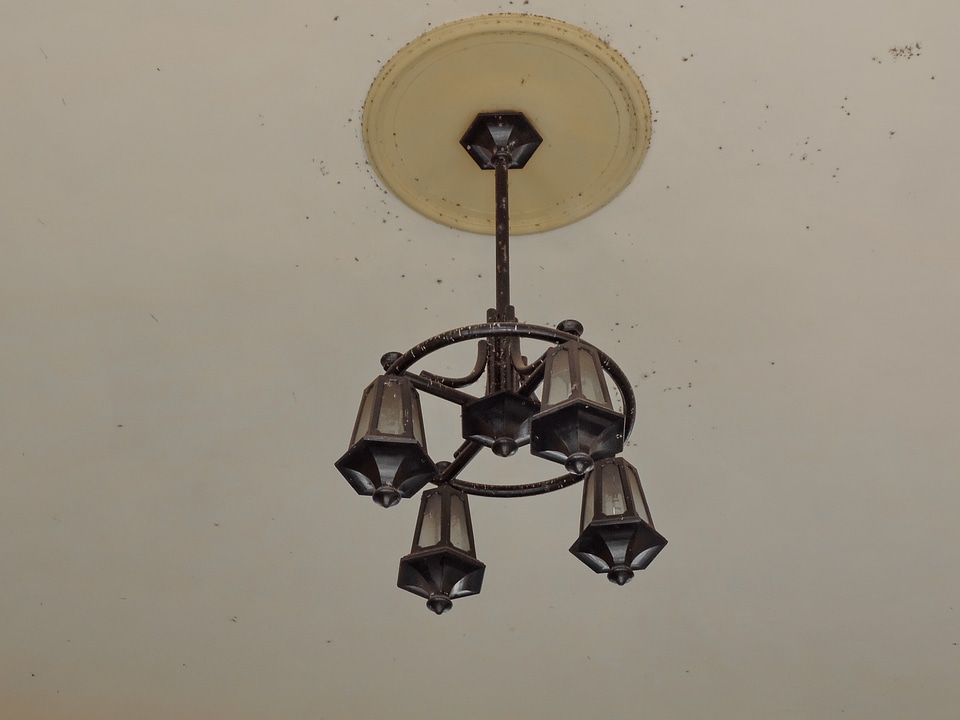 Cast Iron ceiling hanging