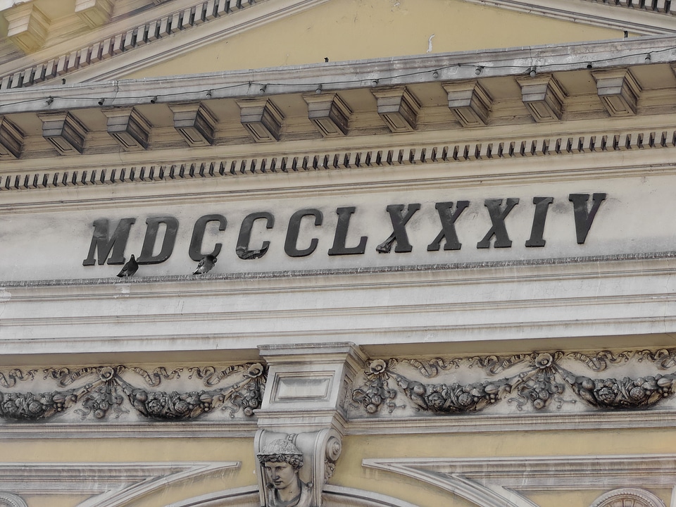 Baroque capital city facade