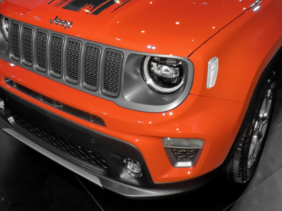 Bumper expensive headlight