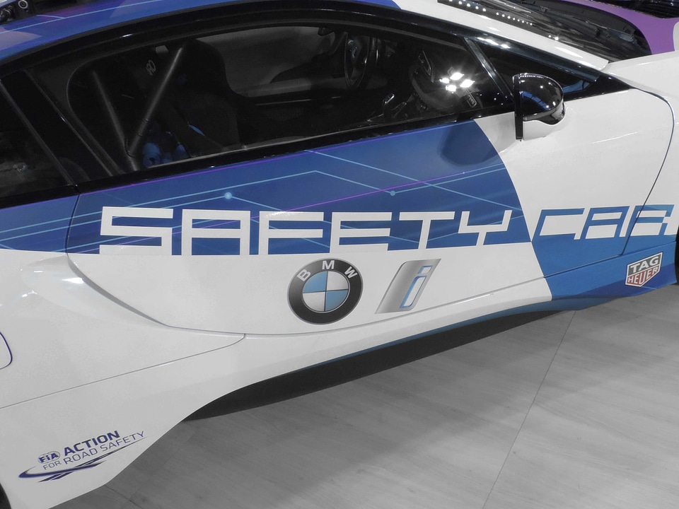 Advertising racer racing