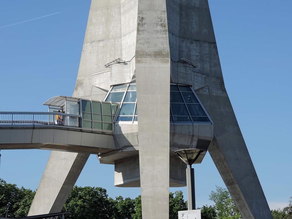 Concrete tower architecture photo