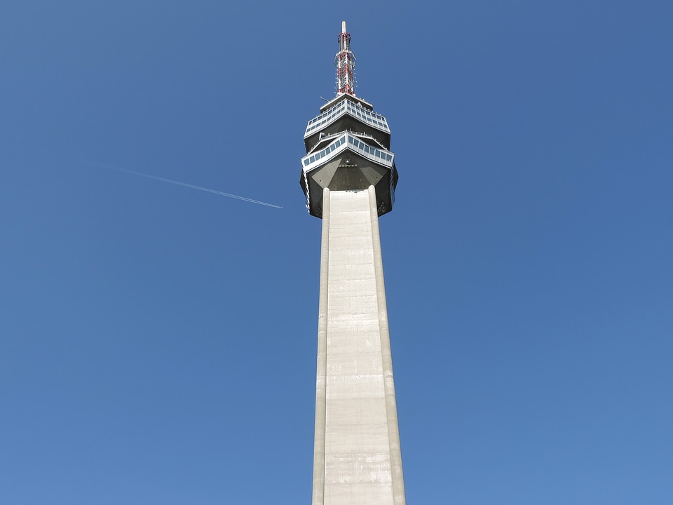 Contemporary obelisk tower