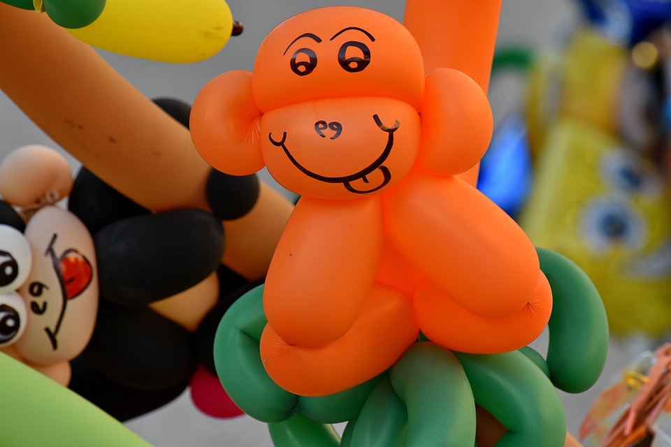 Balloon colorful handmade