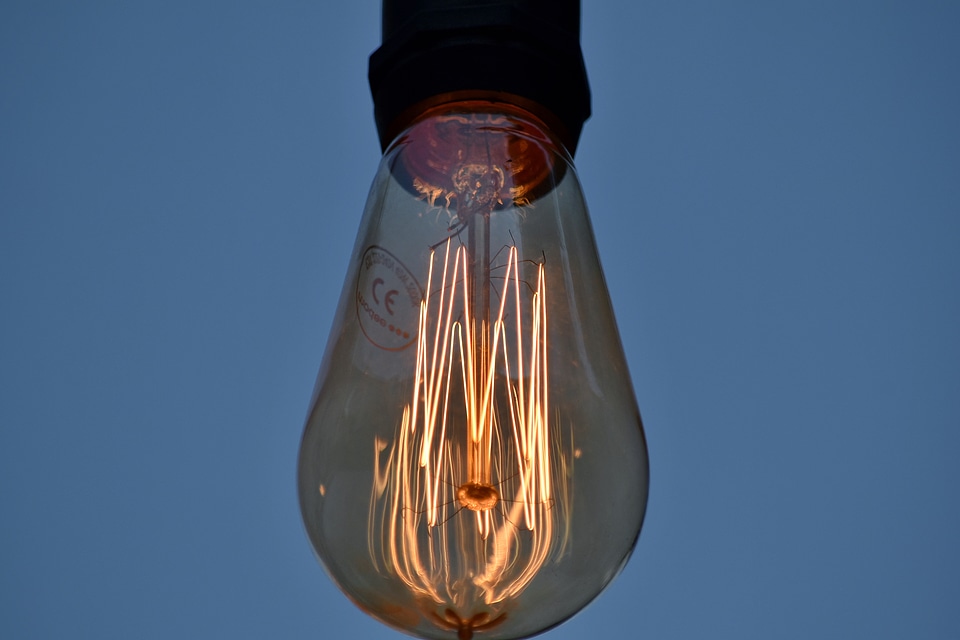 Light Bulb bright cloud