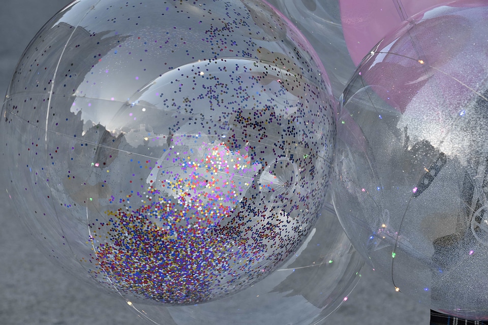 Balloon birthday party