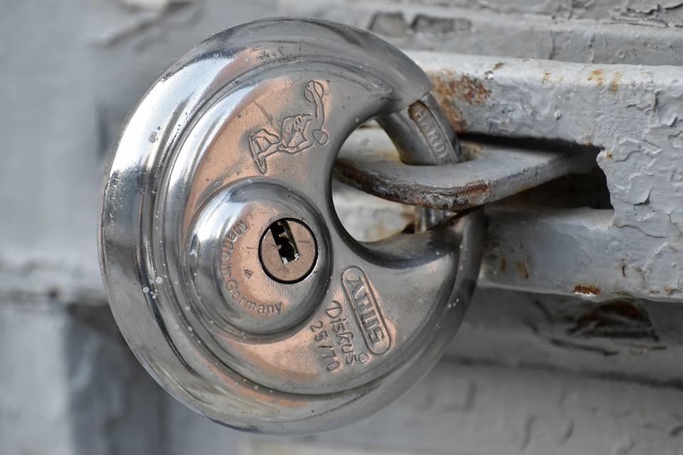 Cast Iron front door keyhole