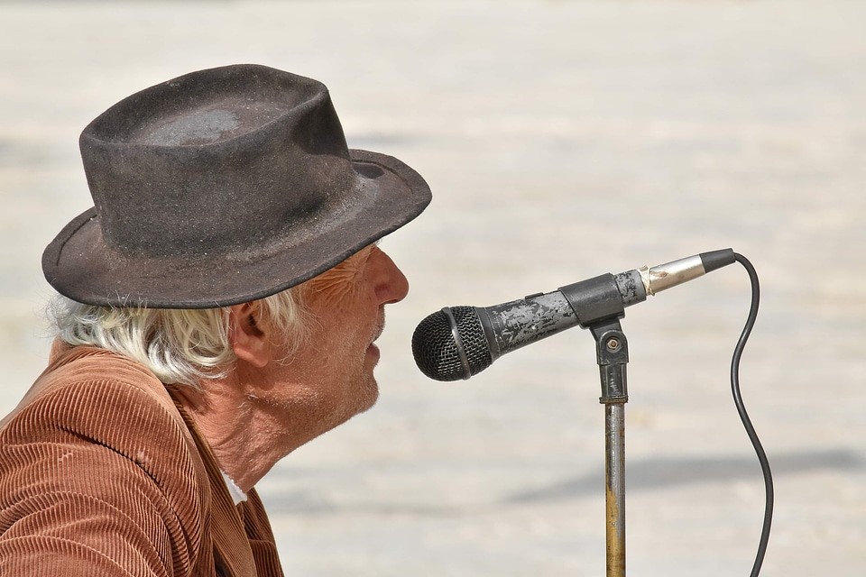 Microphone singer music
