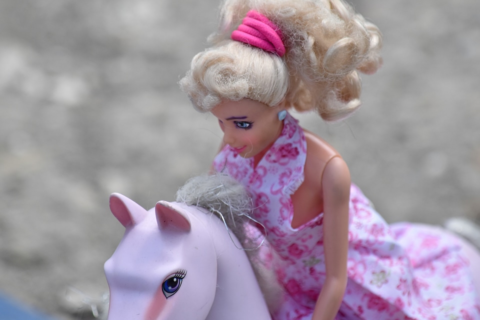 Horse plastic rider