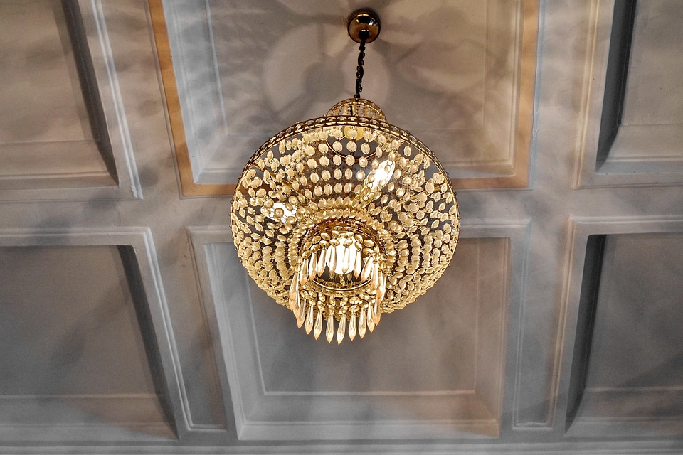 Interior Design chandelier luxury photo