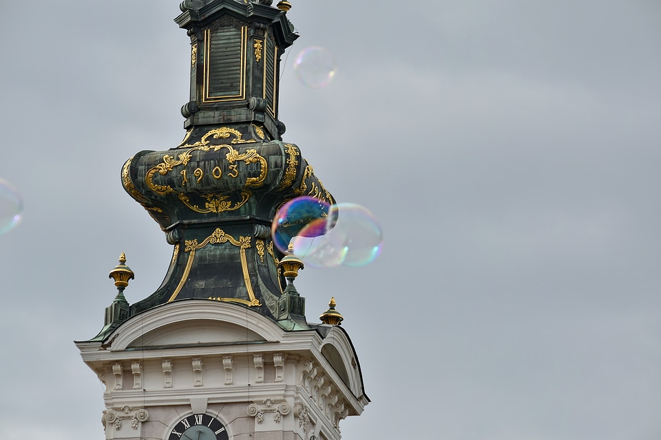 Bubble church tower cathedral