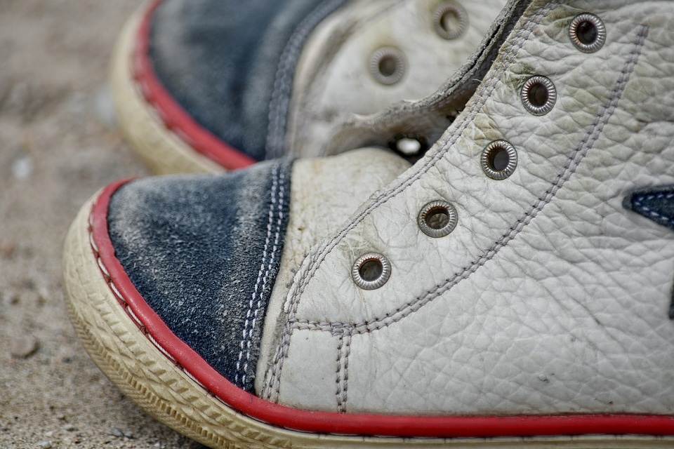 Old Fashioned sneakers leather