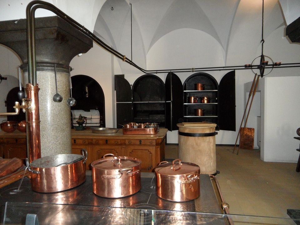 Museum kitchen palace kitchen shiny