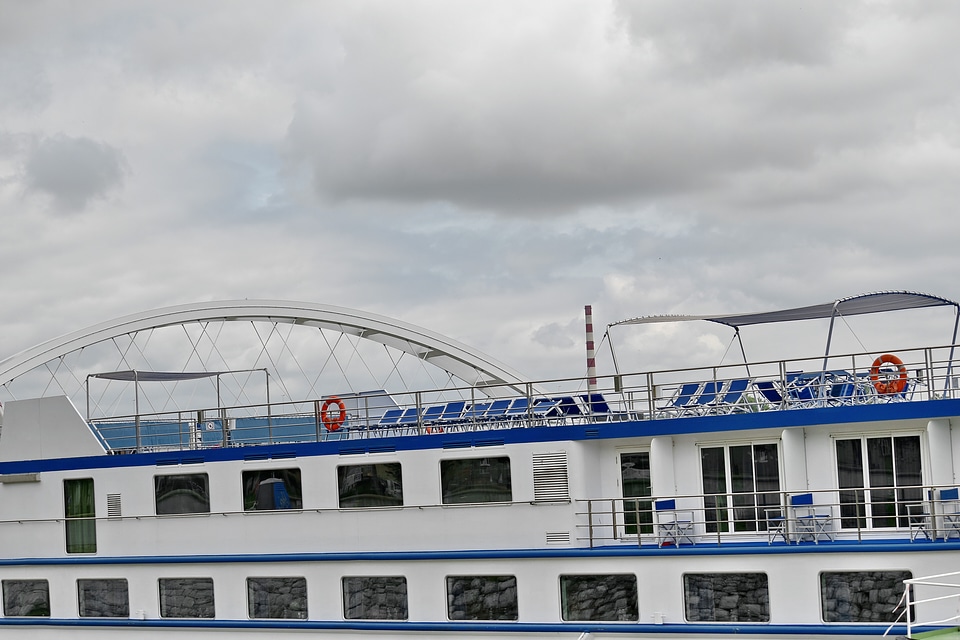 Bridge cruise ship deck