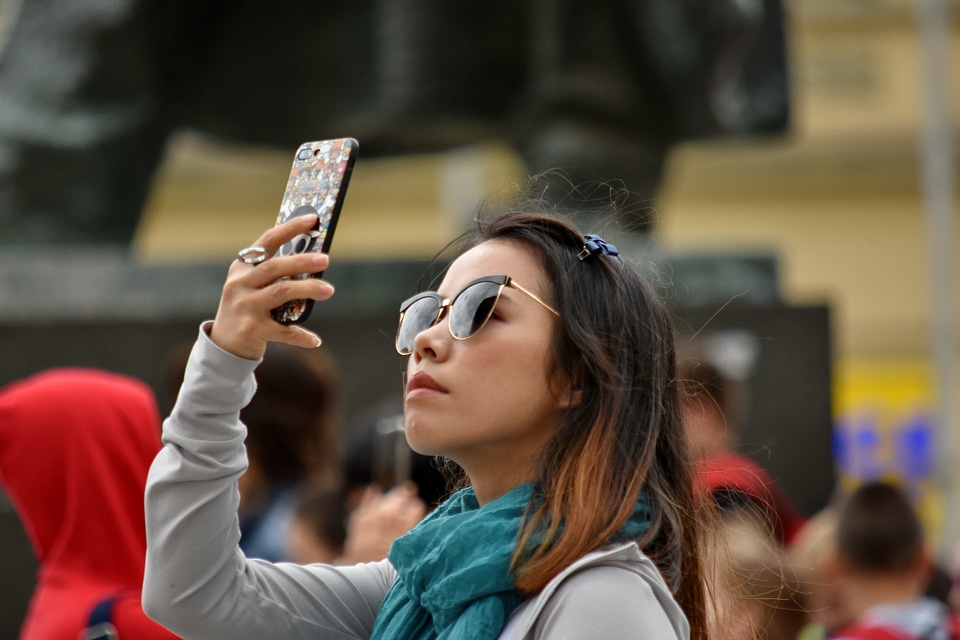 Cellphone photographer photography