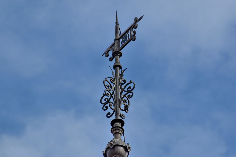 Baroque cast iron detail