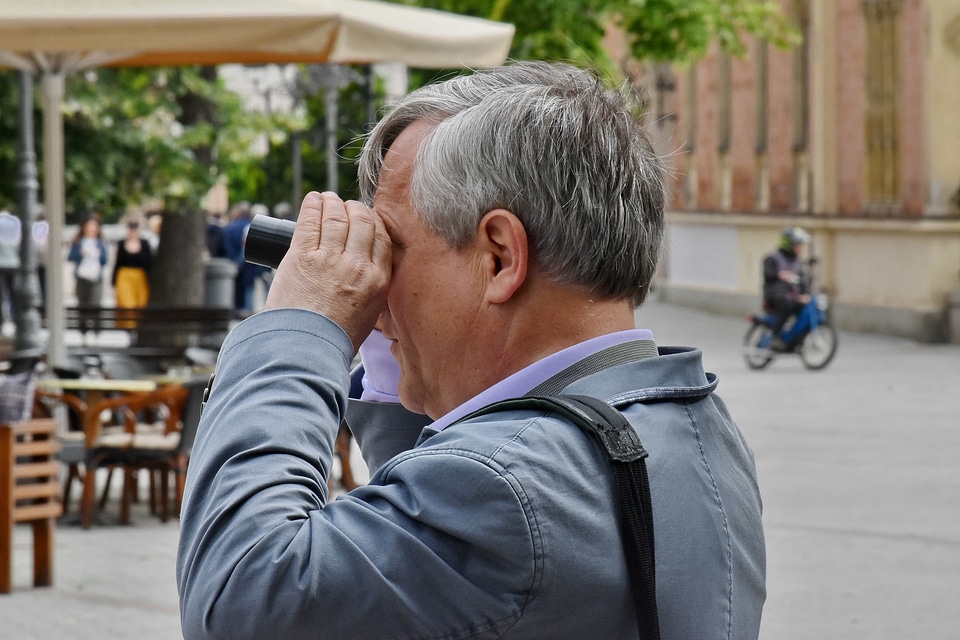 Camera man paparazzi