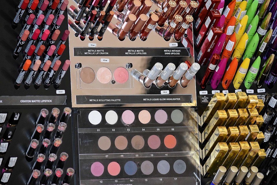 Cosmetics crayons lipstick