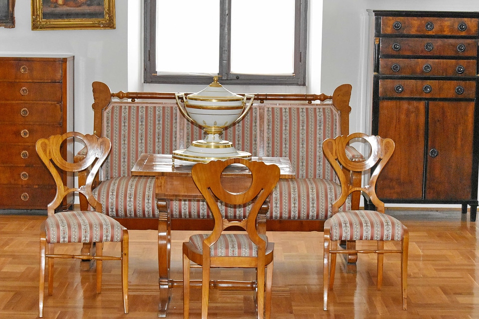 Baroque floor parquet