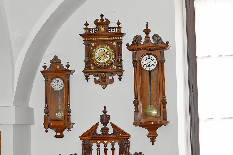 Analog Clock baroque museum