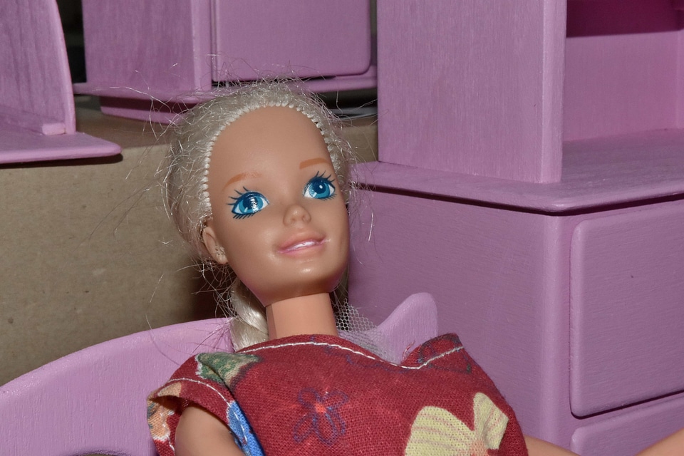 Details plastic doll