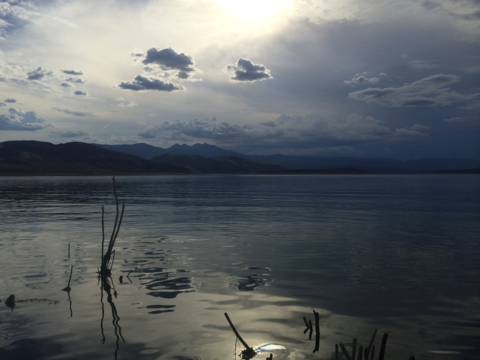 Lake roosevelt arizona clouds