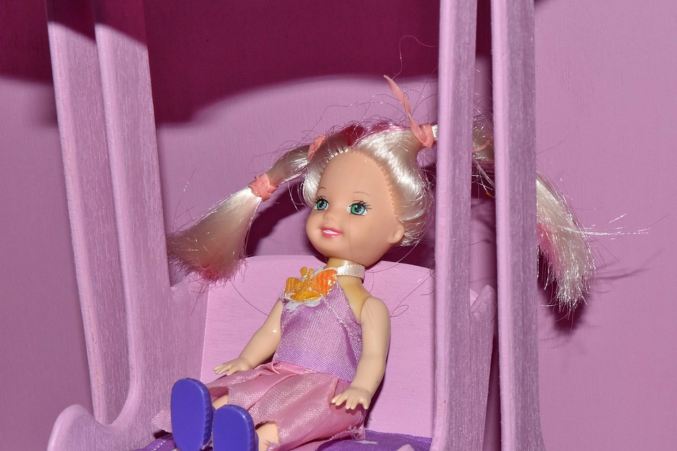 Blonde Hair doll handmade