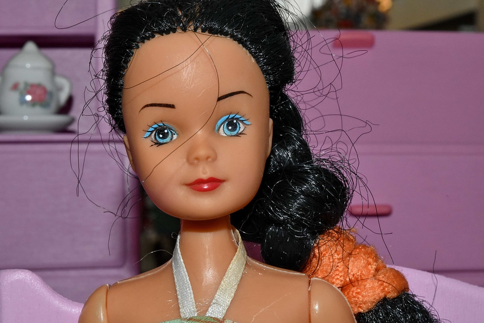 Doll face portrait