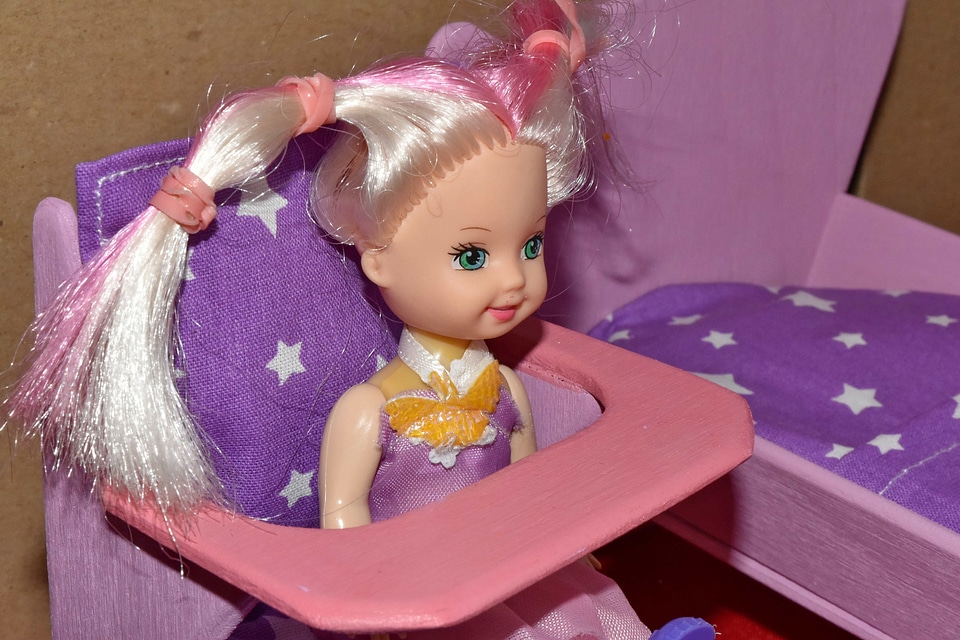 Childhood doll adorable