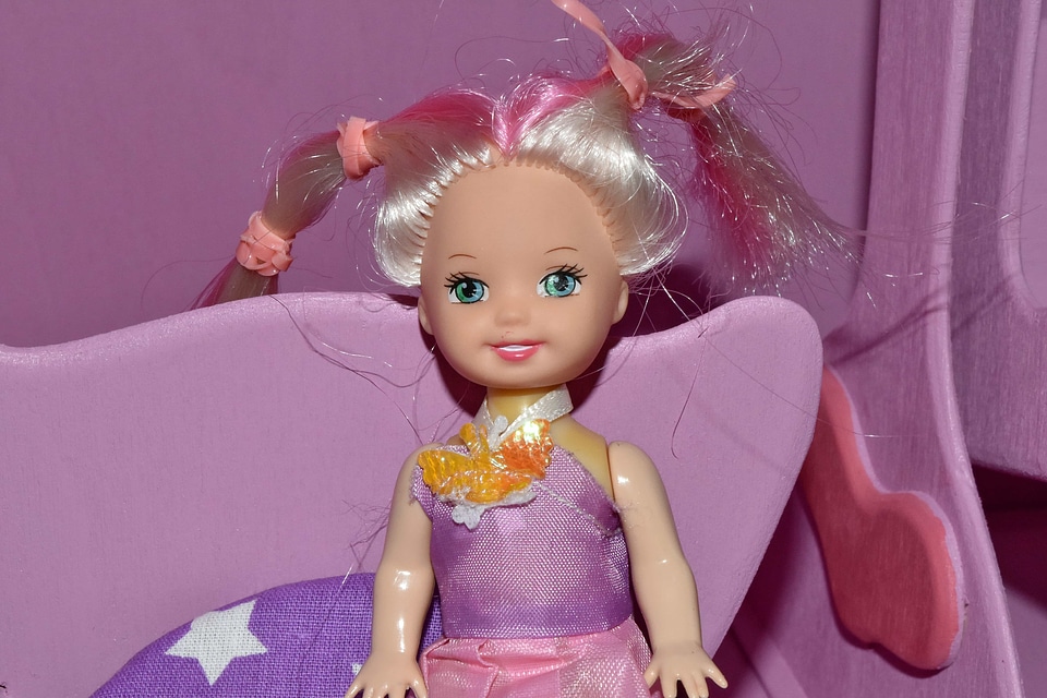 Doll face portrait