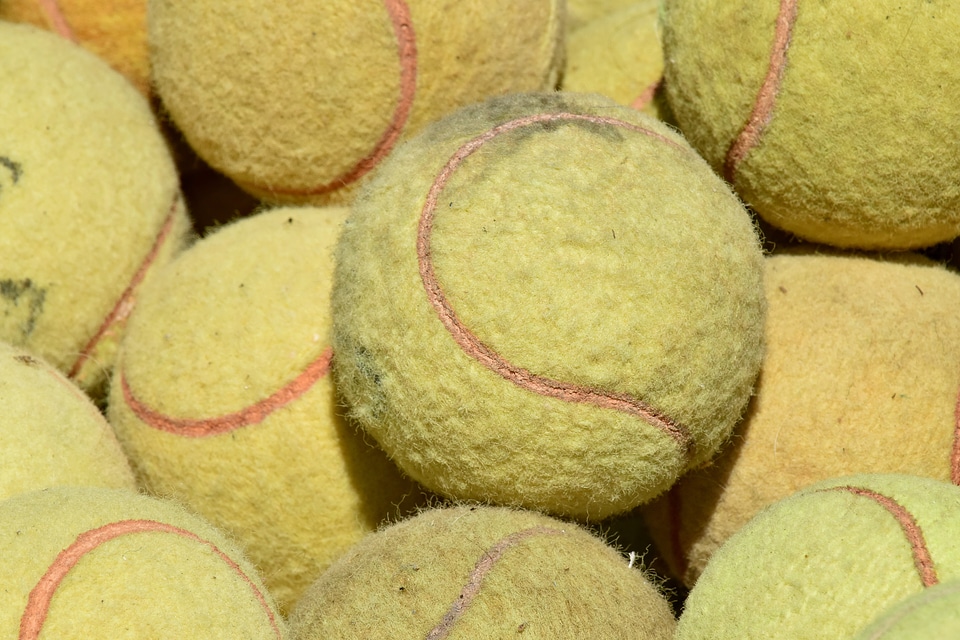 Ball details tennis