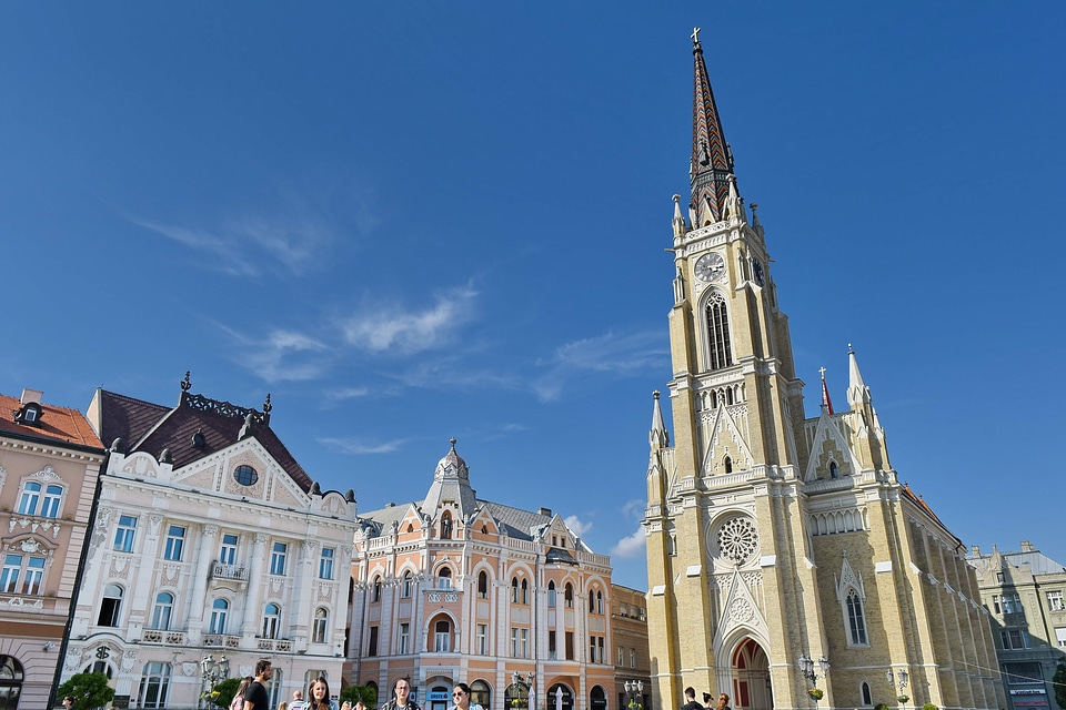 Church Tower downtown tourist attraction photo